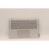 Carcasa superioara cu tastatura palmrest Laptop, Lenovo, Yoga Slim 7 ProX 14IAH7 Type 82TK, 5CB1J30300, AM2GQ000900, ET2LQ000210, argintie, layout US