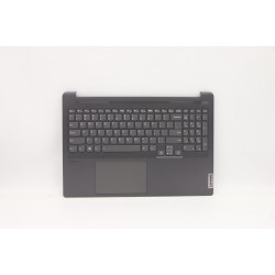 Carcasa superioara cu tastatura palmrest Laptop, Lenovo, IdeaPad Creator 5-16ACH6 Type 82L6, 5CB1C75002, HQ20721186000, HQ20901213000, 21621, iluminata, gri, layout US