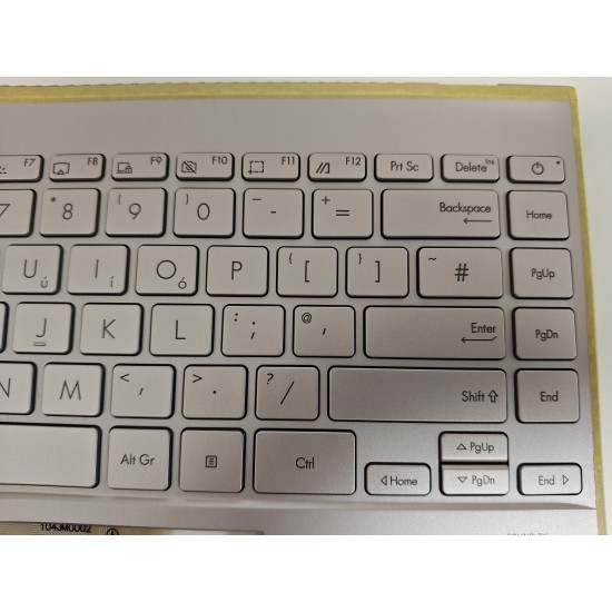 Carcasa superioara cu tastatura palmrest Laptop, Asus, ZenBook 13 UX325J, UX325JA, 90NB0QY2-R30UK0, 90NB0SL2-M00EC0, HQ207209320000, UX325JA-2P, iluminata, Liliac, layout UK