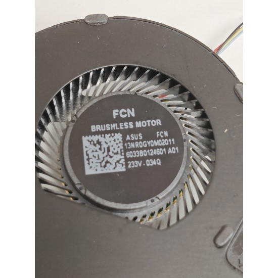 Cooler procesor consola portabila Asus, ROG Ally RC71L, NR2301L, 13NR0GY0M02011, DFS150305B60T-FQ5P, 6033B0124601, 5V, 0.5A, CPU
