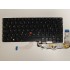 Tastatura Laptop, Lenovo, ThinkPad T14s Gen 3 Type 21BR, 21BS, 21CQ, 21CR, iluminata, neagra, layout UK