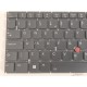 Tastatura Laptop, Lenovo, ThinkPad T14s Gen 3 Type 21BR, 21BS, 21CQ, 21CR, iluminata, neagra, layout UK