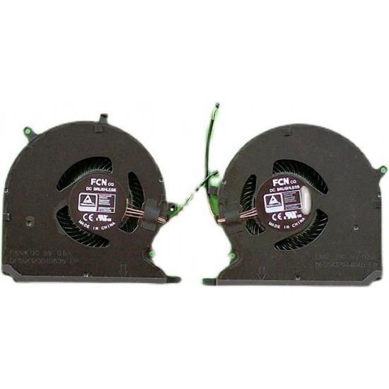Set coolere Laptop, Razer Blade 14 RZ09-0370, RZ090368, DFS5K123043635, FNNK, DFS5K121144645, FNNL, 5V, 0.5A