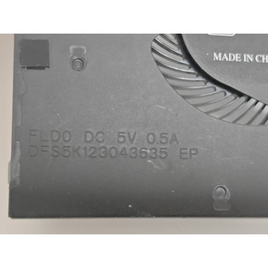 Cooler procesor Laptop Gaming, Razer Blade 15 Advanced 2019 RZ09-0301, DFS5K123043635-FLD0, 1256826720, CPU