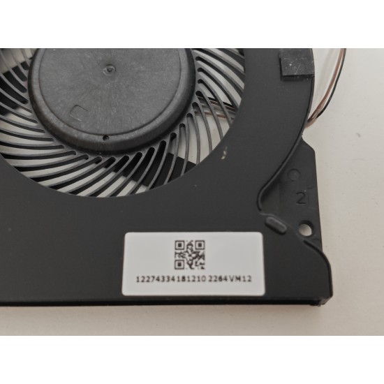 Cooler placa video Laptop Gaming, Razer Blade 15 Advanced 2018 RZ09-02385E71, RZ09-02385G71, RZ09-02386G91, RZ09-02386G92, RZ09-02386EM2, RZ09-02386E92, RZ09-02386E52, RZ09-02387E92, DFS561405PL0T EP, 0FKRF0000H, 12274334181210, 5V, 0.5A, GPU