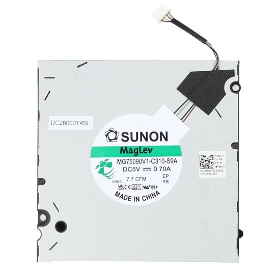Cooler Laptop, Dell, Precision 7670, P114F, P114F001, MFWHG, 0MFWHG, DV704, 0DV704, MG75090V1-C310-S9A, DC28000Y4SL, 5V, 0.70A