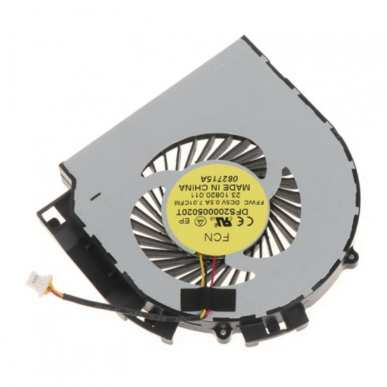 Cooler Laptop, Dell, Inspiron 17 7737, P24E, P24E001, 0RMC3, 00RMC3, DFS200005020T-FFWC, 60.48L13.011, 23.10820.011, 5V, 0.5A
