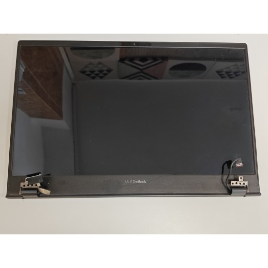 Ansamblu complet cu capac, balamale si Display OLED Laptop, Asus, ZenBook 13 UX325, UX325E, UX325EA, UX325J, UX325JA, ATNA33XC11-0, 18200-13300500, 13.3 inch, 30 pini, non touch, refurbished
