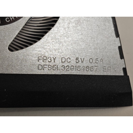 Cooler placa video Laptop Gaming, Asus, ROG Zephyrus GA402R, GA402RJ, GA402RK, 13NR09U0AP1001, DFS5L32G164867-FP3Y, 6033B0117401, 5V, 0.5A, GPU