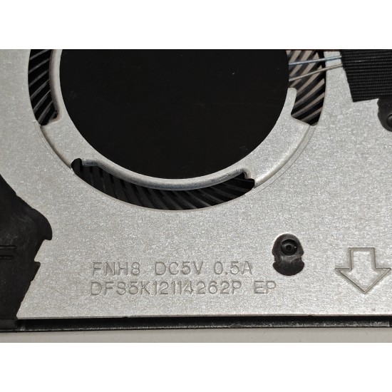 Cooler placa video Laptop, HP, 17-CN, 17T-CN, M53067-001, DFS5K12114262P-FNH8, 6033B0092702, BAPA0606R5HY008, 6033B0093302, Discret, 5V, 0.5A, GPU
