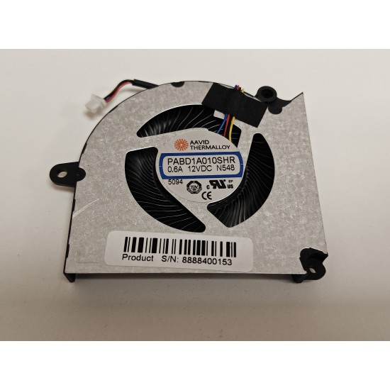 Cooler procesor Laptop Gaming, MSI, Sword 16 HX B13VFKG, MS-15P2, PABD1A010SHR-N548, 12V, 0.6A, CPU