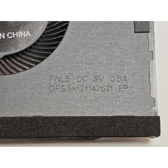 Cooler placa video Laptop Gaming, Razer Blade 15 RZ09-0300, RZ09-03000, RZ09-03009E97, RZ09-03009E21, RZ09-03228, RZ09-03287E22, RZ09-03289E21, RZ09-0369A, RZ09-0369B, RZ09-0369BE22, DFS5K121142621-FL6T, 124527410824, 5V, 0.5A, GPU