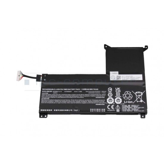 Baterie Laptop, SHS Computer Workstation NP50RNH, NP50BAT-4-73, 15.4V, 4600mAh, 73Wh