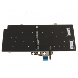 Tastatura Laptop, Dell, Pro Max 14 MC14250, P196G, P196G001, RW20C, 0RW20C, iluminata, gri inchis, layout US