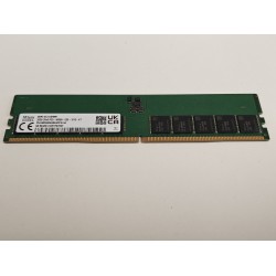 Memorie Ram Server SK Hynix 32GB, DDR5, 2Rx8, PC5-5600B, 5600Mhz, HMCG88AGBEA081N AA, PC5-44800, CL46, 1.1V, ECC, UDIMM, 288 pini