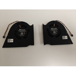 Set coolere compatibile Laptop Gaming, Asus, ROG Zephyrus S GX531G, GX531GM, GX531GS, GX531GV, GX531GW, GX531GWR, 13NR0100M14011, 13NR0160M01011, 13NR0100M15011, 13NR01D0M08011, DFSCK22115181C, DFSCK22105182C, 12V, 1A