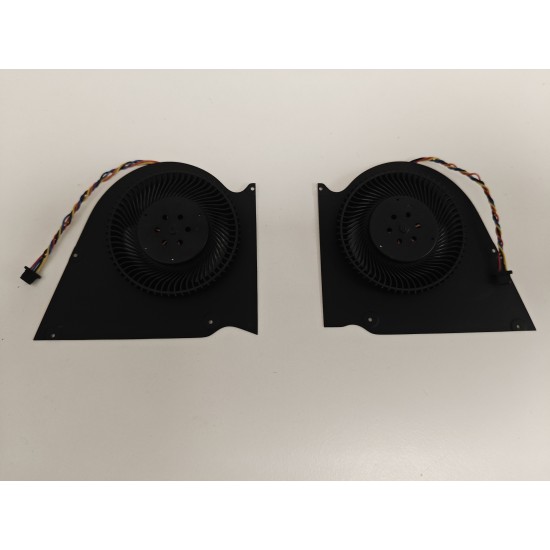 Set coolere compatibile Laptop Gaming, Asus, ROG Zephyrus S GX531G, GX531GM, GX531GS, GX531GV, GX531GW, GX531GWR, 13NR0100M14011, 13NR0160M01011, 13NR0100M15011, 13NR01D0M08011, DFSCK22115181C, DFSCK22105182C, 12V, 1A