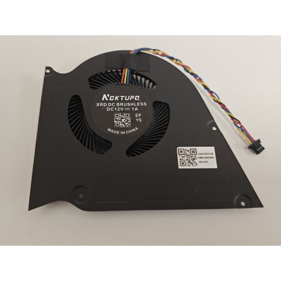 Set coolere compatibile Laptop Gaming, Asus, ROG Zephyrus S GX531G, GX531GM, GX531GS, GX531GV, GX531GW, GX531GWR, 13NR0100M14011, 13NR0160M01011, 13NR0100M15011, 13NR01D0M08011, DFSCK22115181C, DFSCK22105182C, 12V, 1A