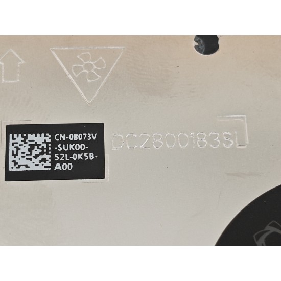 Cooler Laptop, Dell, Latitude 5440, P165G, P165G001, FGR9R, 0FGR9R, 8073V, 08073V, EG50050S1-CP10-S9A, DC2800183SL, AT90Z0020C0, UMA, 5V, 0.50A