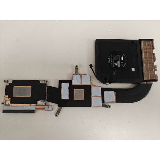 Cooler cu radiator Laptop, Dell, Precision 3571, P104F, P104F007, XRXMP, 0XRXMP, DFS5K22305283R-FNB0, EG75070S1-C591-S9A, 460.0PX01.0001, discret, 5V, 0.5A