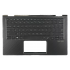 Carcasa superioara cu tastatura palmrest Laptop 2-in-1, Asus, Flip 13 UX362F, UX362FA, 90NB0JC1-R31US0, 13N1-68A0711, UX362FA-2G, iluminata, neagra, layout US