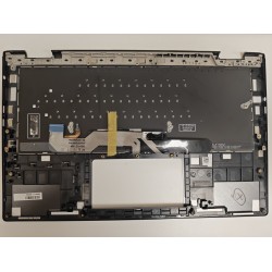 Carcasa superioara cu tastatura palmrest Laptop 2-in-1, Asus, Flip 13 Q326F, Q326FA, 90NB0JC1-R31US0, 13N1-68A0711, UX362FA-2G, iluminata, neagra, layout US