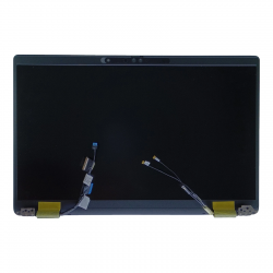 Ansamblu display complet cu capac display, rama, balamale si cablu video Laptop, Dell, Latitude 7420, P135G, P135G001, 06T6N3, 14 inch, touchscreen, negru