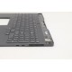 Carcasa superioara cu tastatura palmrest Laptop, Lenovo, Legion S7-15IMH5 Type 82BC, 5CB0Z71970, 5CB0Z71972, 8S1101-07428-8S, iluminata, RGB, 24 pini, gri, layout US