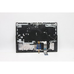 Carcasa superioara cu tastatura palmrest Laptop, Lenovo, Legion 5 Pro 16ARH7H Type 82RG, 5CB1D05368, AP1ZV000800, iluminata, 4 pini, Slate Grey, layout US