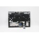 Carcasa superioara cu tastatura palmrest Laptop, Lenovo, Legion 5 Pro 16ACH6H Type 82JQ, 5CB1D05368, AP1ZV000800, iluminata, 4 pini, Slate Grey, layout US