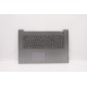 Carcasa superioara cu tastatura palmrest Laptop, Lenovo, IdeaPad 3-17ITL6 Type 82H9, 5CB1B96603, AP21N000500, AM21N000500, fingerprint, Artic Grey, layout UK