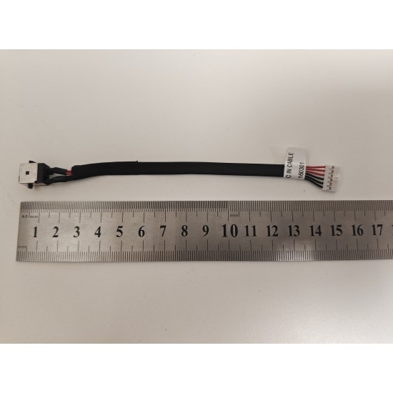 Mufa alimentare Laptop, Asus, A56C, A56CA, A56CB, A56CM, 14004-00970100, K56 DC IN CABLE, SINGATRON, 160301, 14cm