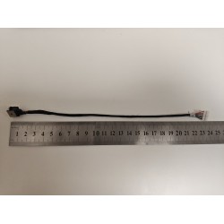 Mufa alimentare Laptop, Asus, X751B, X751BP, X751M, X751MA, X751MD, X751MJ, X751N, X751NA, X751NV, X751S, X751SA, X751SJ, X751SV, X751Y, X751YI, 14004-02020100, X751 DC IN CABLE, SINGATRON 160926, 22cm