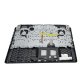 Carcasa superioara cu tastatura palmrest Laptop, Acer, Nitro 5 AN515-58, N22C1, 6B.QFMN2.001, AP3SY000710, AM3SY000500, iluminata, neagra, layout US