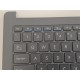 Carcasa superioara cu tastatura palmrest Laptop, Asus, ExpertBook B1 B1503C, B1503CTA, B1503CVA, 90NX0801-R34US3, 13N1-JZL0411, 13N1-JZA0501, B1503CVA-1A, iluminata, gri, layout US