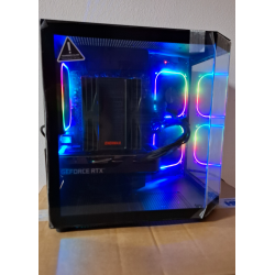 Desktop Gaming, Intel® Core™ i7-11700, 16GB RAM DDR4, SSD nvme 500GB, Placa video ASUS Dual OC, RTX 5050, 8GB VRAM GDDR6, Ray Tracing, DLSS 4, PCIE 5.0