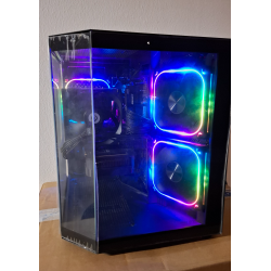 Desktop Gaming, Intel® Core™ i7-11700, 16GB RAM DDR4, SSD nvme 500GB, Placa video ASUS Dual OC, RTX 5050, 8GB VRAM GDDR6, Ray Tracing, DLSS 4, PCIE 5.0