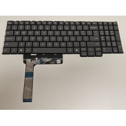 Tastatura Laptop, Lenovo, IdeaPad Pro 5 16IPH11 Type 83SK, iluminata, gri, layout US