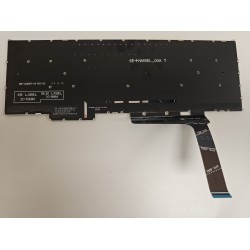 Tastatura Laptop, Lenovo, IdeaPad Pro 5 16IPH11 Type 83SK, iluminata, gri, layout US