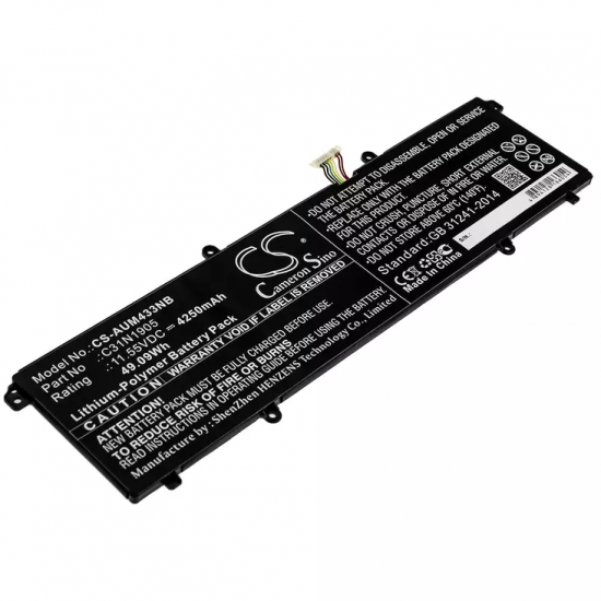 Baterie compatibila Laptop, Asus, VivoBook S14 M433D, M433DA, M433I, M433IA, M433U, M433UA, 0B200-03580000, CS-AUM433NB, C31N1905, 11.55V, 4250mAh, 49.09Wh