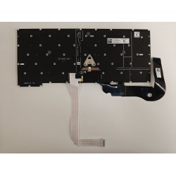 Tastatura Laptop, Lenovo, ThinkPad T14s Gen 6 Type 21M1, 21M2, 21N1, 21N2, 21QX, 21QY, 21R1, 21R2, 21TB, 21TC, iluminata, neagra, layout UK