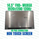 Display Laptop Gaming, Acer, Predator Helios NEO 14 PHN14-51, KL.1450C.001, MNE507ZA1-1, 14.5 inch, FHD+, 1920x1020, non touch, 120Hz, 40 pini