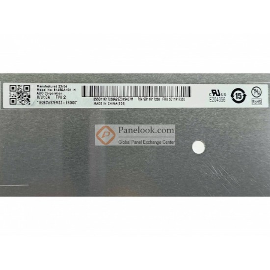 Display compatibil Laptop, Lenovo, B145QAN01.H, MNE507DA1-1, TL145ADMP01, TL145ADMP01-00, M145NWK1 R0, 5D10V82524, 5D10V82525, 5D11K17260, 5D10S39994, 14.5 inch, Rezolutie 2560x1600, QHD+, non touch, 90Hz, 40 pini