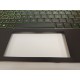 Carcasa superioara cu tastatura palmrest Laptop Gaming, HP, Pavilion 15-DK, 15T-DK, TPN-C141, AP2K8000310, L57593-271, L57593-001, AP2K8000310, AM2K8000400, iluminata, verde, US, SH