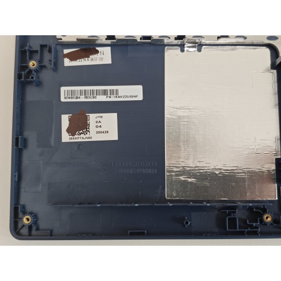 Carcasa superioara cu tastatura palmrest Laptop, Asus, VivoBook 14 S409D, S409DA, 90NB0Q94-R33US0, 13NB0MS4P02024-3, 39XKPTAJN60, FBXKP010010, X409JA-1B, iluminata, albastra, layout US