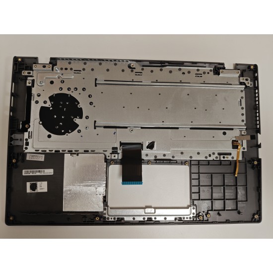 Carcasa superioara cu tastatura palmrest Laptop, Asus, VivoBook 14 M409D, M409DA, 90NB0Q95-R33US0, 13NB0P35P02012-3, 39XKPTAJN80, FBXKP010010, X409JA-1K, iluminata, neagra, layout US