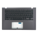Carcasa superioara cu tastatura palmrest Laptop, Asus, VivoBook 14 E409D, E409DA, 90NB0QA2-R33US0, 13NB0MS2P02014-3, 39XKPTAJN20, 13NB0MS0M01011, X409JB-1G, iluminata, gri, layout US
