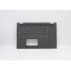 Carcasa superioara cu tastatura palmrest Laptop, Lenovo, Flex 5-15IIL05 Type 81X3, 5CB0Y99187, 4600K1140002, gri, layout UK