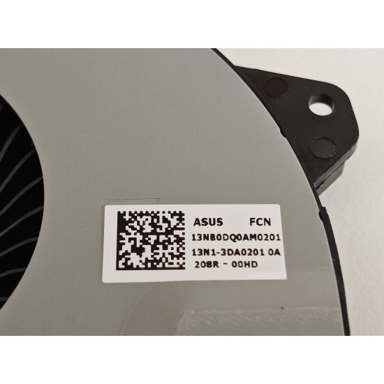 Cooler procesor Laptop Gaming, Asus, GL702VM, GL702VMK, 13NB0DQ0AM0201, DFS2000054Q0T-FJ9U, FK9M, 13N1-3DA0201, 8mm grosime, 5V, 0.5A, CPU