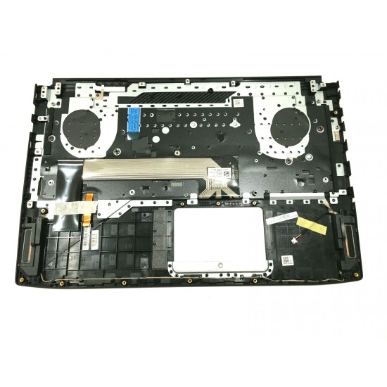 Carcasa superioara cu tastatura palmrest Laptop Gaming, Asus, ROG Strix GL503GE, GL503VM, 90NR0082-R30US0, EABKL004070, 3BBKLTAJNF0, 3RBKLTFJN30, GL503GE-1B, iluminata, RGB 4 Zone, neagra, layout US